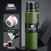 Large Capacity 304 Stainless Steel Insulated Portable Thermos Cup with Tea Separation