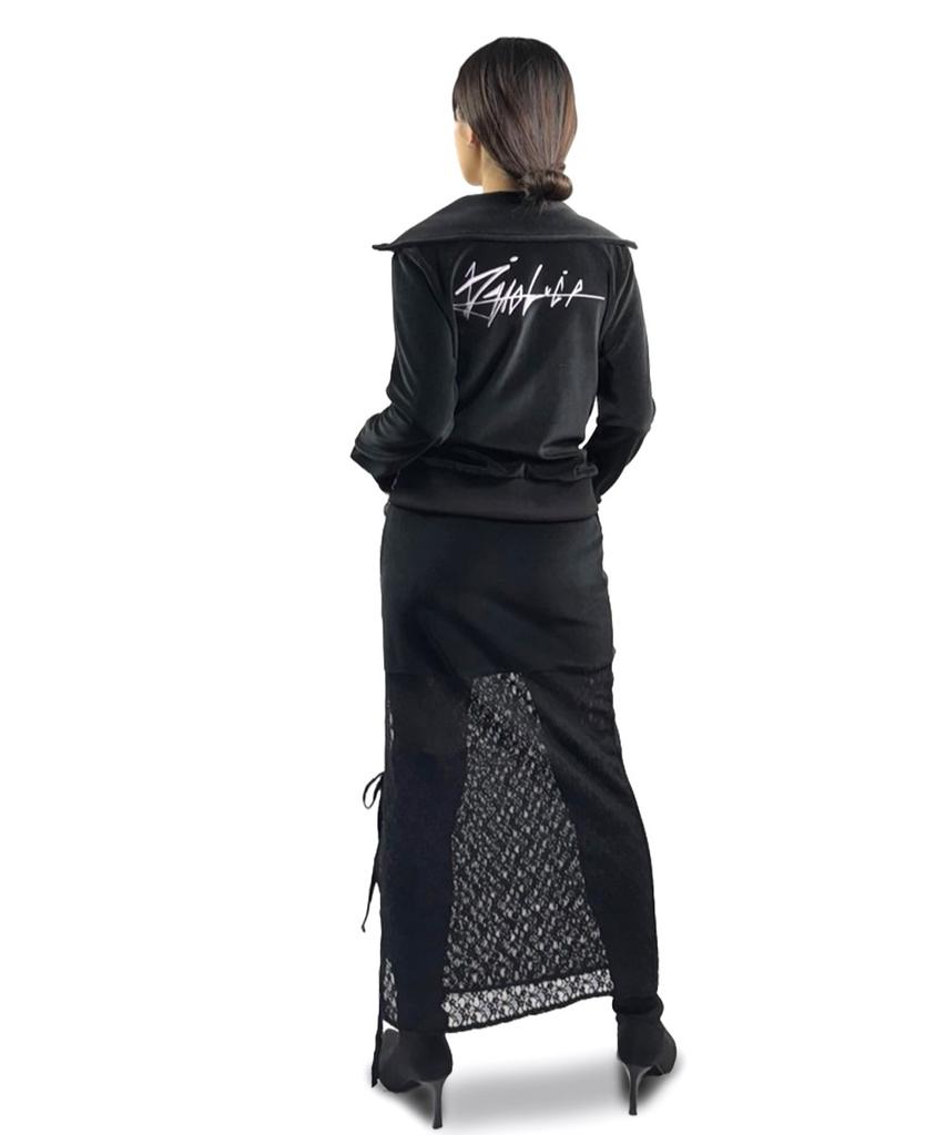 Dignolucir (Unisex) Orionis Velour Zip-Up