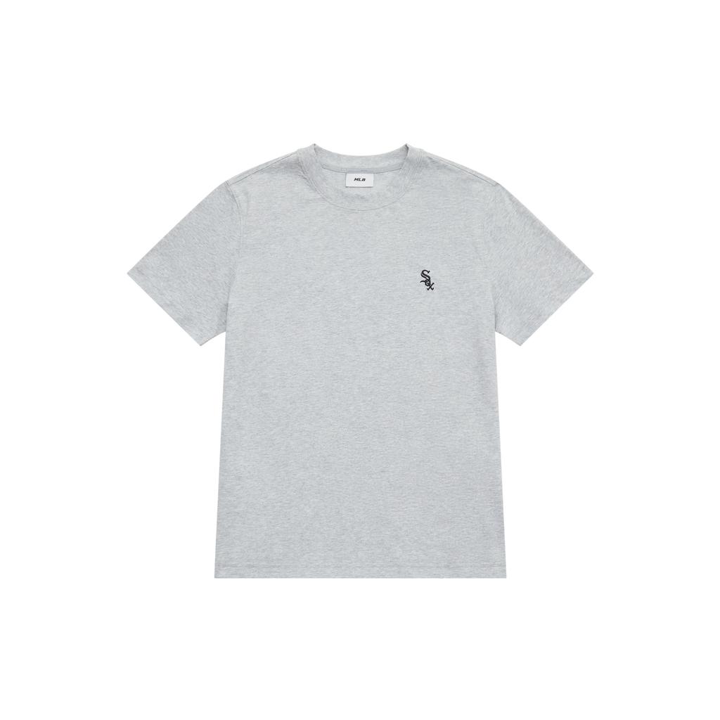 New MLB Basic Collection City Life Chicago White Socks SS25 T Shirt Unisex Light Gray 3ATSB0153-44MGS