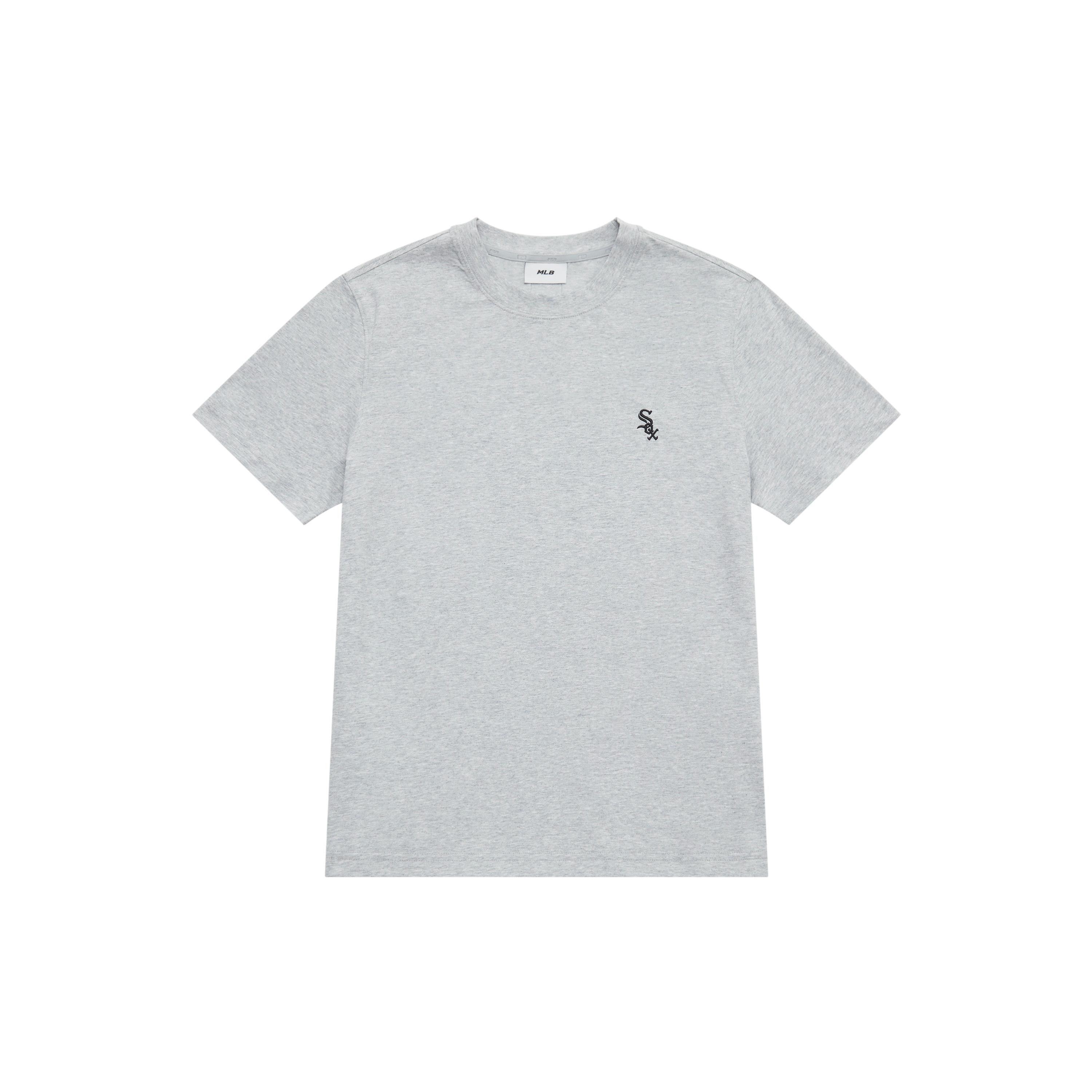 

New MLB Basic Collection City Life Chicago White Socks SS25 T Shirt Unisex Light Gray 3ATSB0153-44MGS XXL