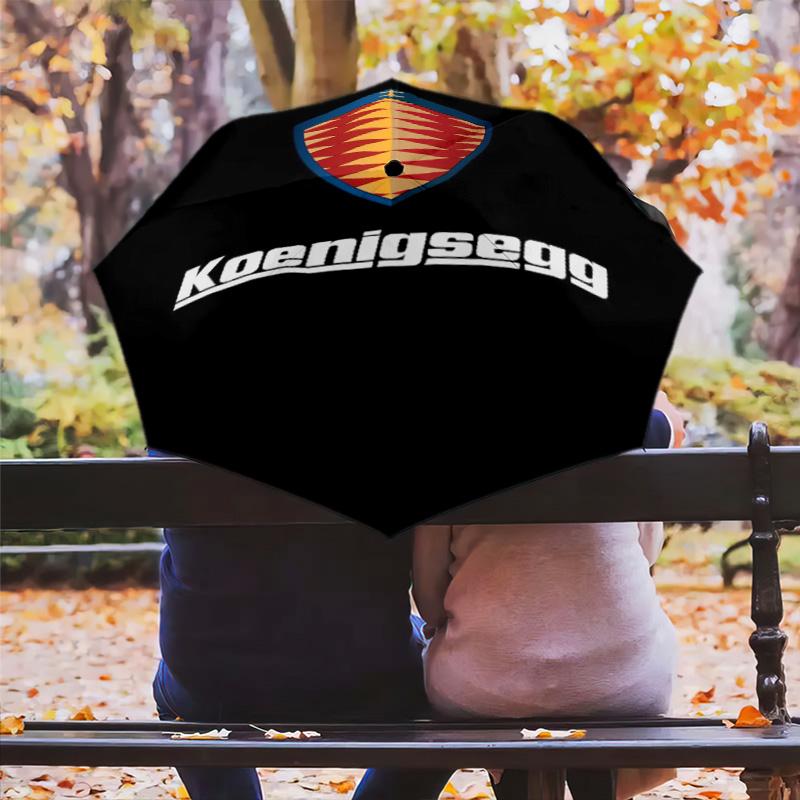 Koenigsegg: Precision Motion Folding umbrella 8 paraphenoid bones Suitable for all seasons Umbrella Three folds Umbrella
