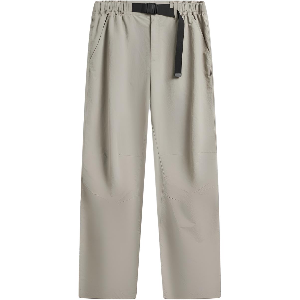 Li Ning Outdoor CF Comfort Прямые Свободные Спортивные Длинные Брюки Мужские низ AYKW105-1 XL