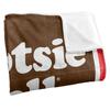 Tootsie Roll Silky Wrapping Paper Supersoft Blanket