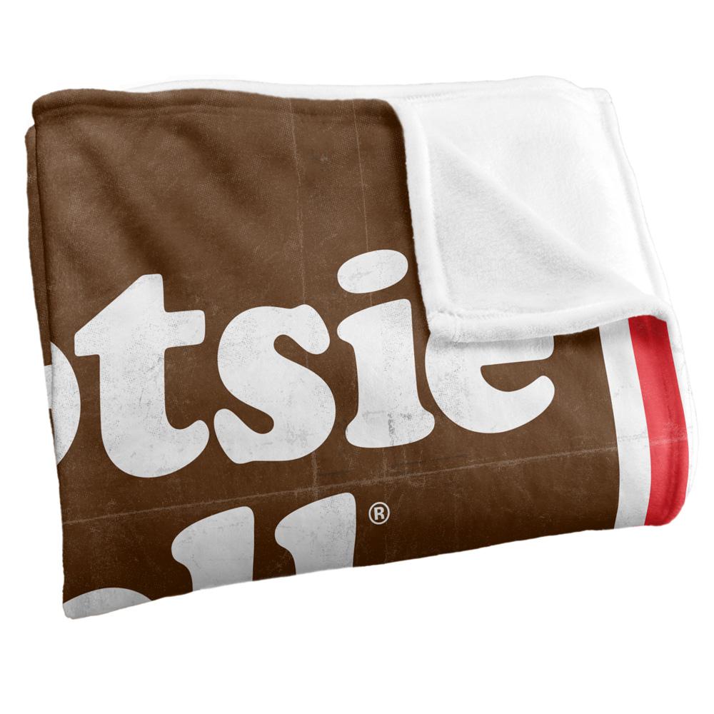 Tootsie Roll Silky Wrapping Paper Supersoft Blanket