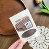 Korean Style Handmade Plaid Bow Hair Clip for Girls - Coffee Color