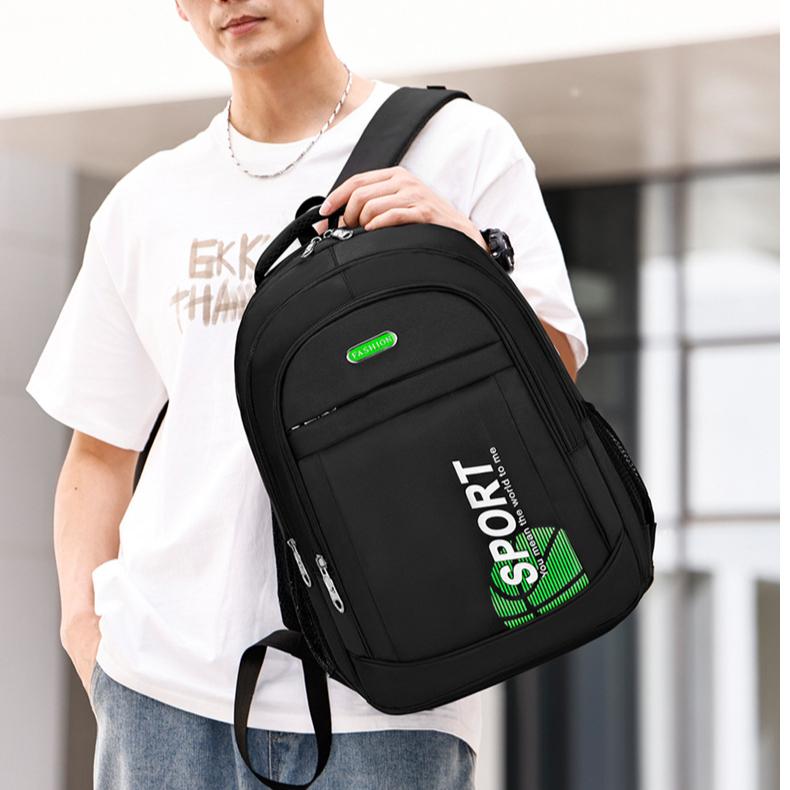 Backpack Trendy Student Backpack Travel Backpack Korean Edition Men's and Women's Business Leisure Computer Bag