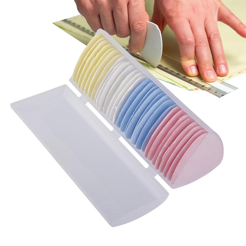 10/20/30Pcs Fabric Tailors Chalk Erasable Fabric Marker Patchworks Clothing DIY Sewing Tool Box Set Needlework Accessories