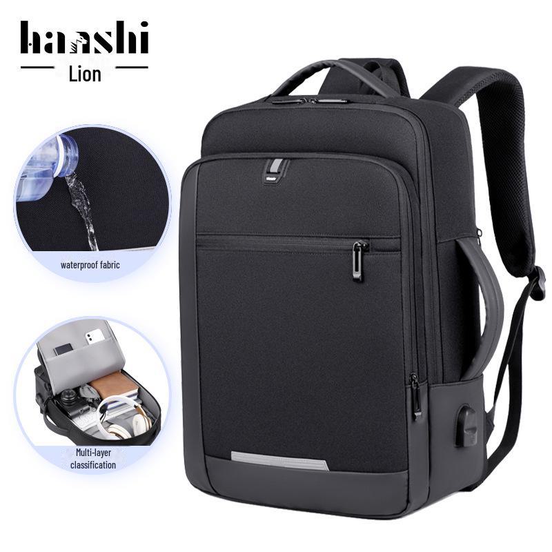 

Высококачественный водонепроницаемый рюкзак большой вместимости – дорожная сумка и сумка для ноутбука из ткани Оксфорд унисекс