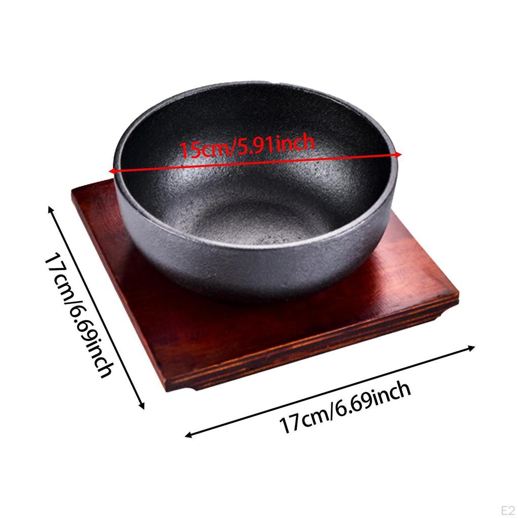Cast for Bibimbap And Rice Dishes Portable Mixing Container