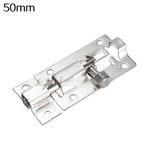 1 Pc Stainless Steel Door Latch Barrel Bolt Latch Hasp Stapler Gate Safety Lock