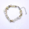 Pink Purple Agate Crystal Beaded Bracelet - Semi-Precious Gift for Female Students & Best Friends