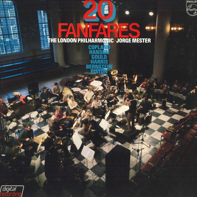 

LP Record JORGE MESTER, LONDON PHILHARMONIC - 20 Fanfare - Brass & Percussion - 32PC1 PHILIPS Japan Obi New Age & Easy Listening Used