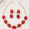 Fashion Necklace Earrings For Women Ladies