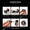 High-Definition Stainless Steel Anti-Theft Door Peephole Viewer