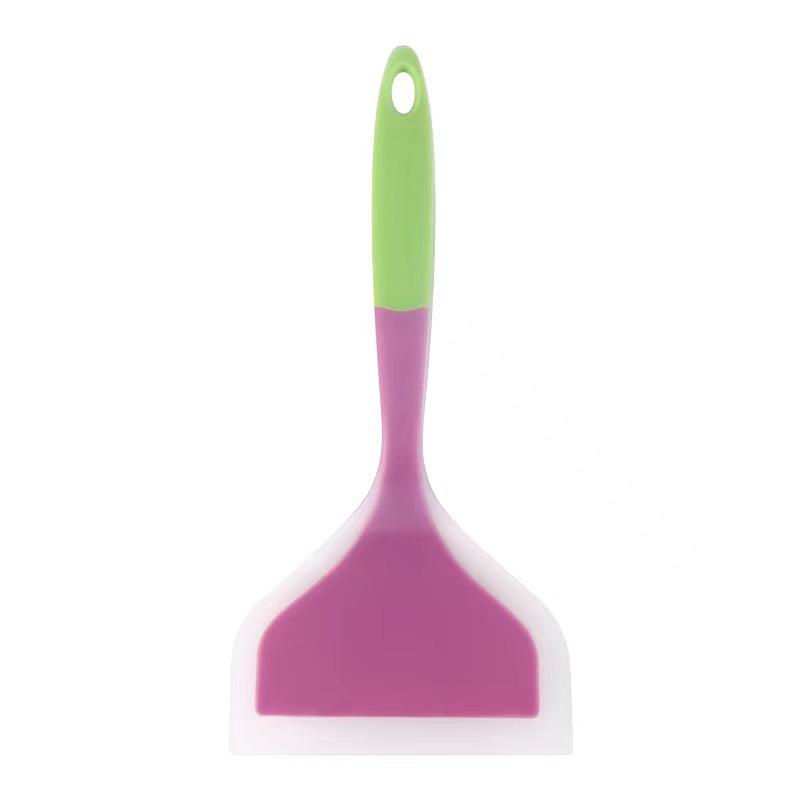 Półprzezroczysta silikonowa łopatka do tamagoyaki i naleśników - Nieprzywierająca, odporna na wysokie temperatury, do pizzy i naleśników
