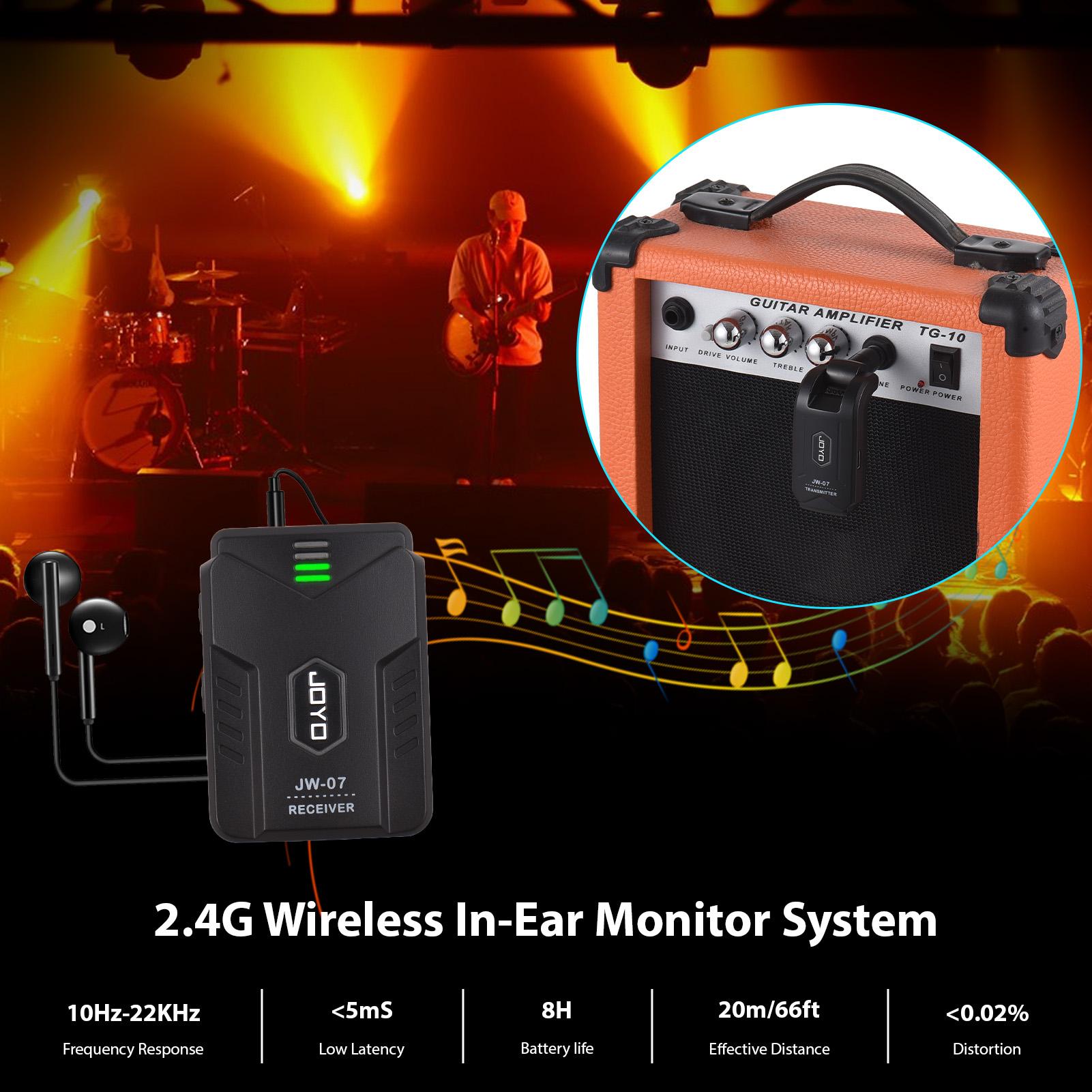 JOYO 2.4G Беспроводная Система Внутриканального Мониторинга Стерео Вращающийся на 270 — фото 3