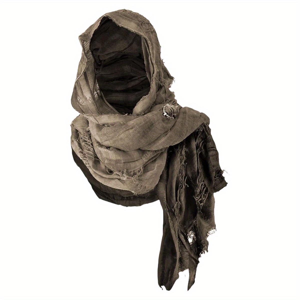 Pirate Renaissance Hood Scarf Medieval Cloak