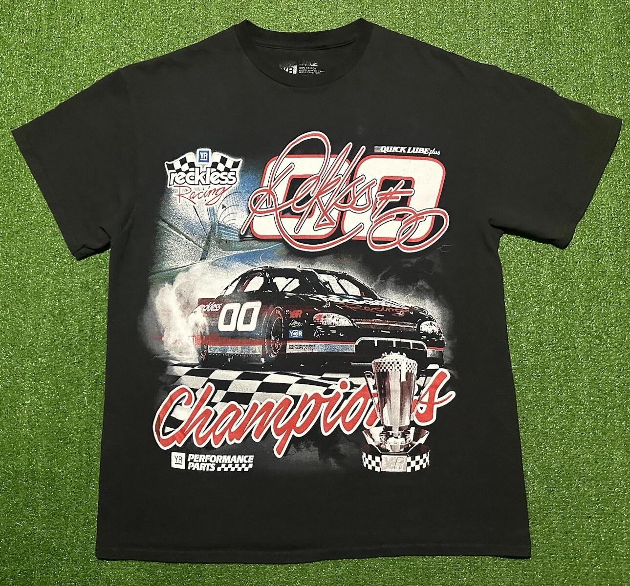 Young And Reckless NASCAR T Shirt Adult Size Large 2XL