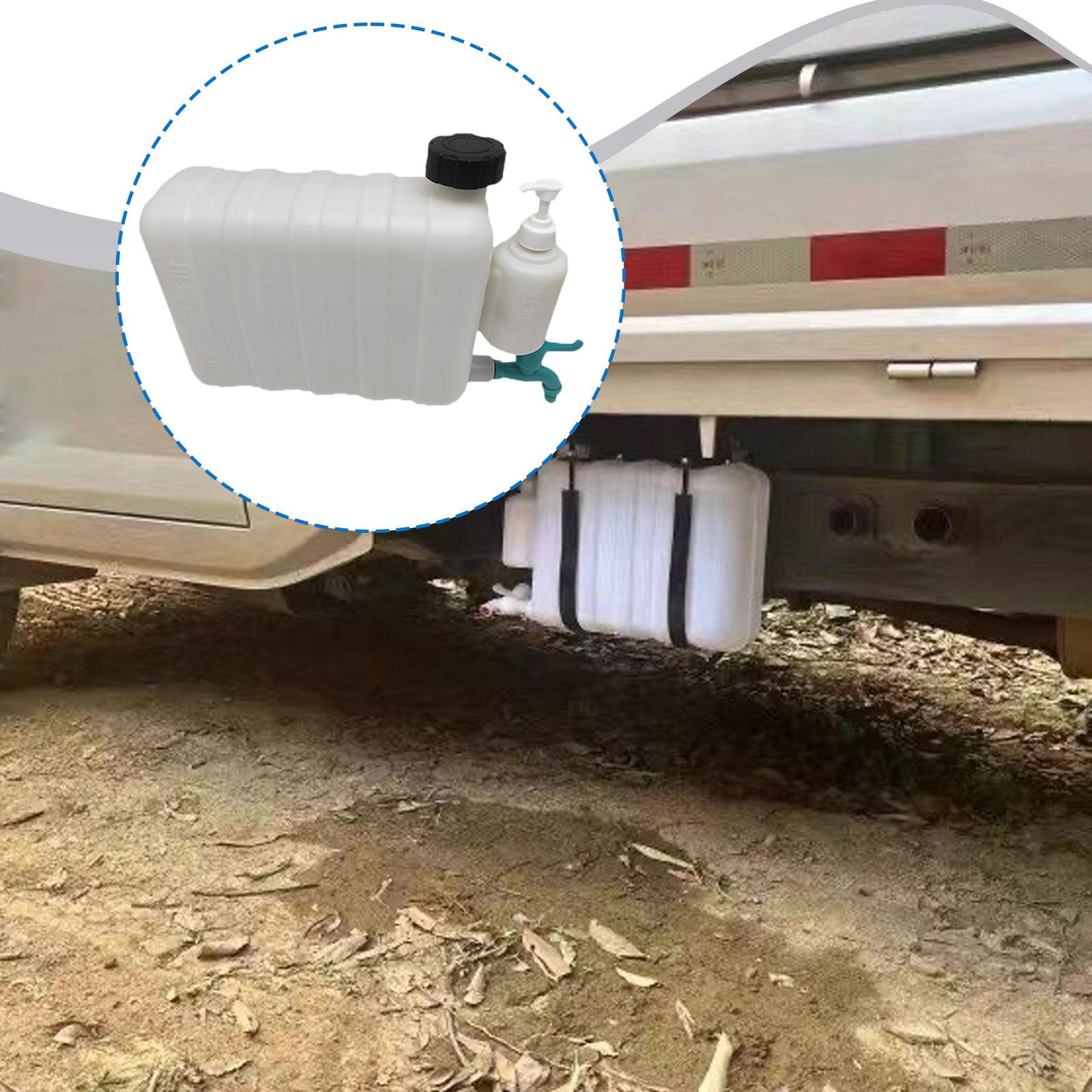

Water Tank Multipurpose Portable with Faucet for RV Trucks Camping