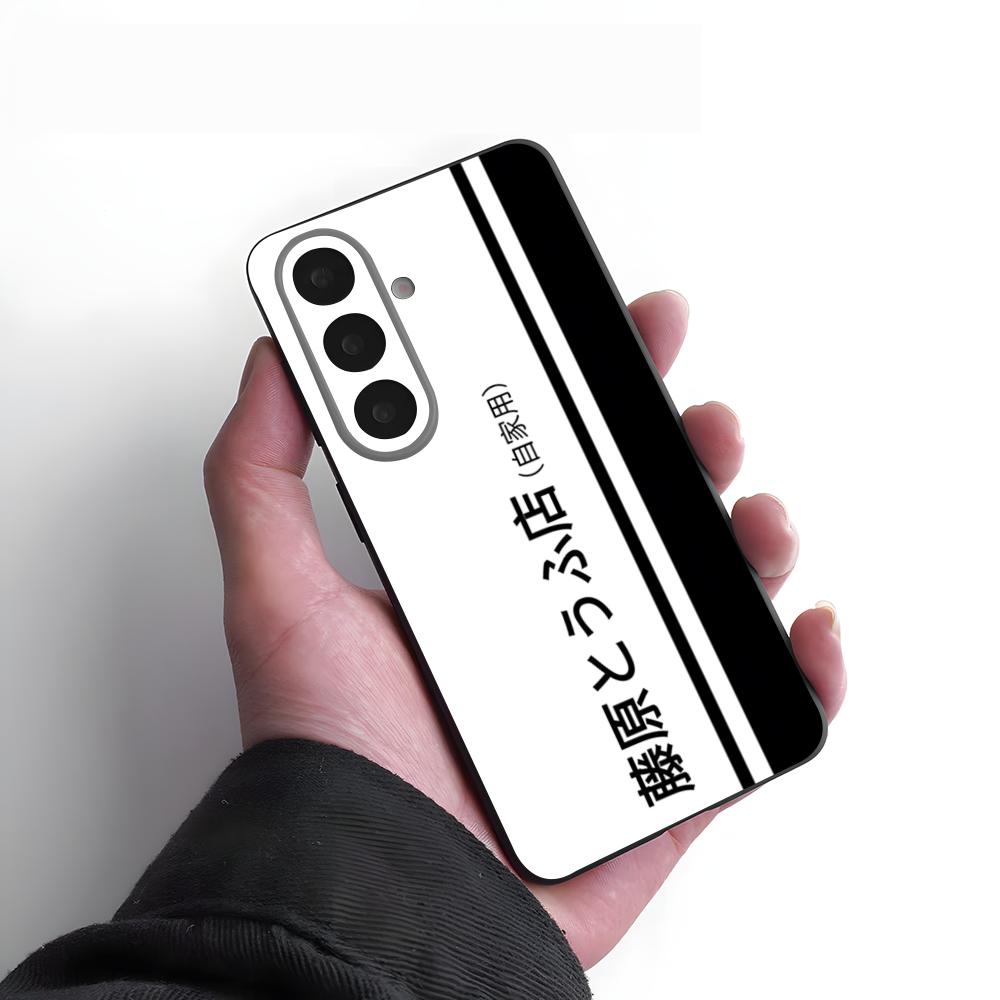 Anime I-Initial D AE86 Phone Case For Samsung A25 A13 A33 5G A54 A36 A35 A56 A52 A14 Shockproof Soft Cover Samsung A21S