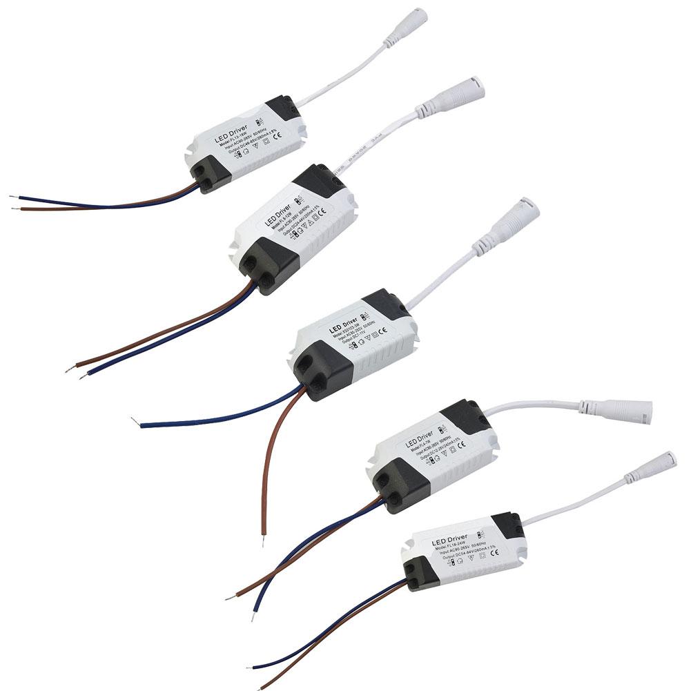 לבן/אפור/כחול כונן כוח DC LED אור אביזרי