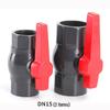 JUNSON UPVC Quick-Connect Plastic Ball Valve
