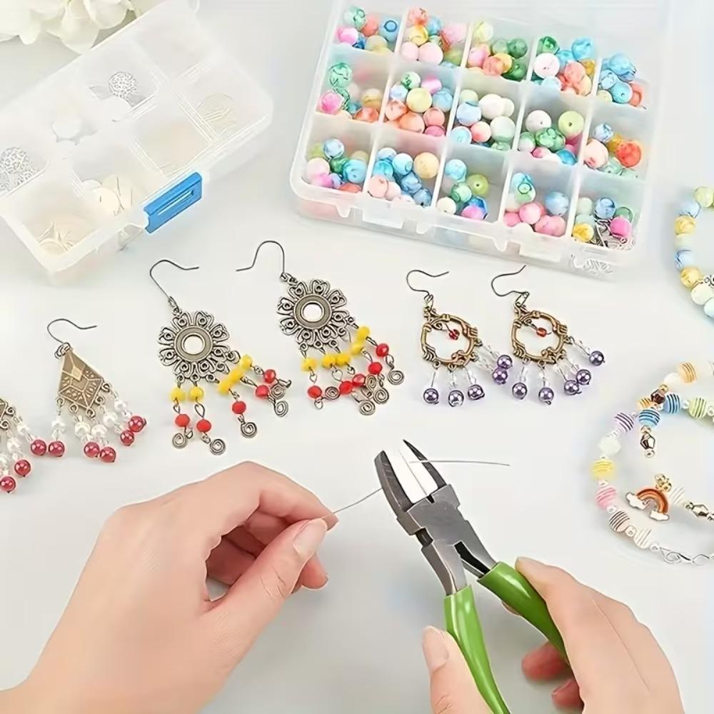 Wire Wrapping Jewelry Pliers Carbon Steel Round Nose for Beading Loop Bail Handmade Tools