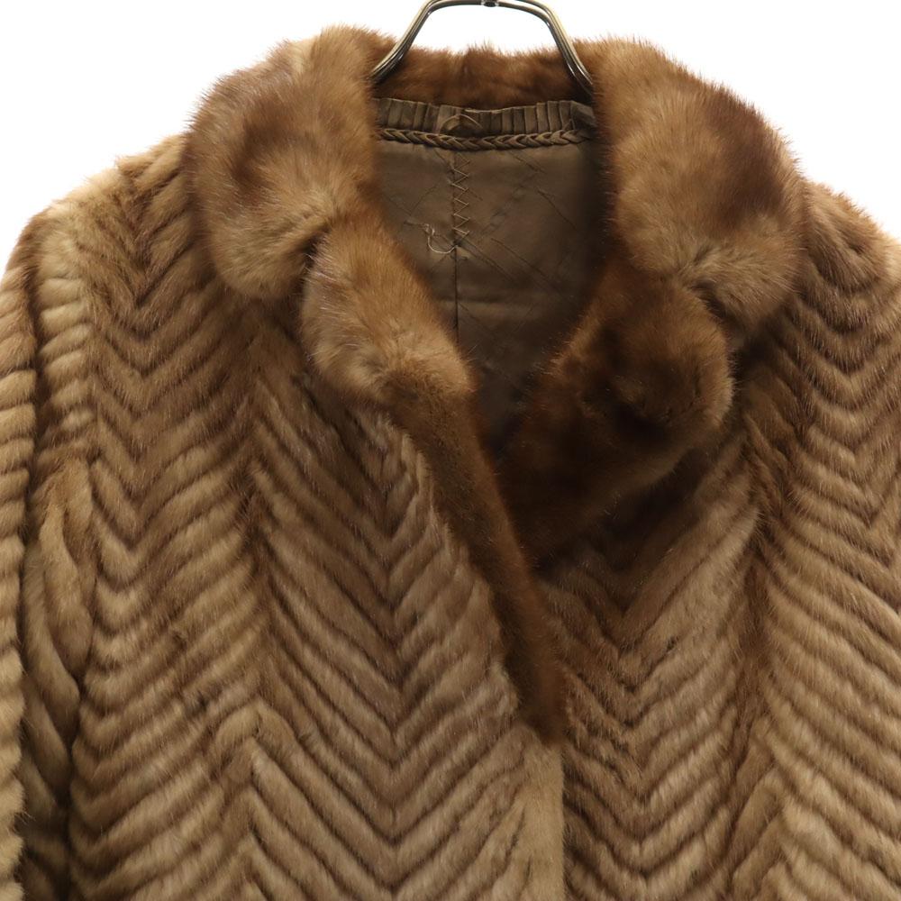Fur Coat 13 Brown Women Used