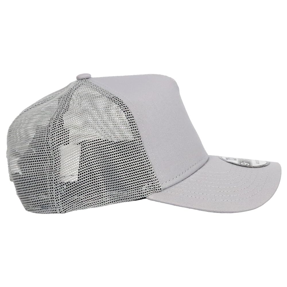 New Era 9FORTY Mesh Solid New Era with 99HeadwearShop One Size Fits All Men's Cap, Color, NE205, Sticker, Gray, [Used]
