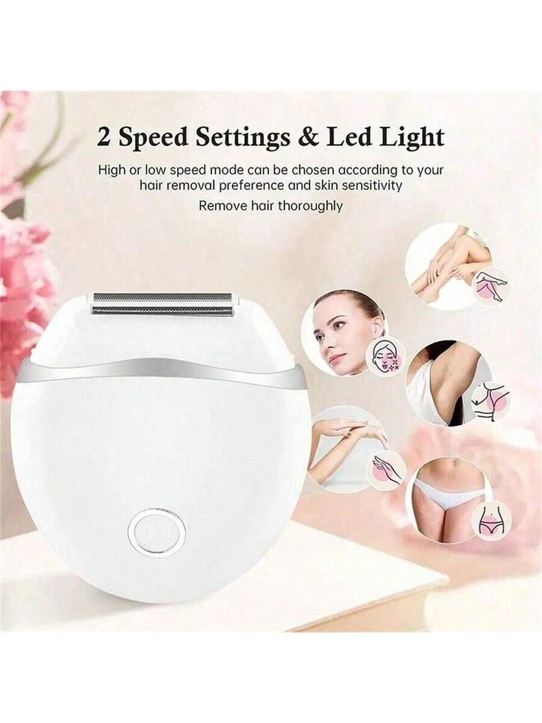 Waterproof USB Portable Mini Electric Shaver for Women Epilator Hair Removal Lady's Facial Hair Shaver