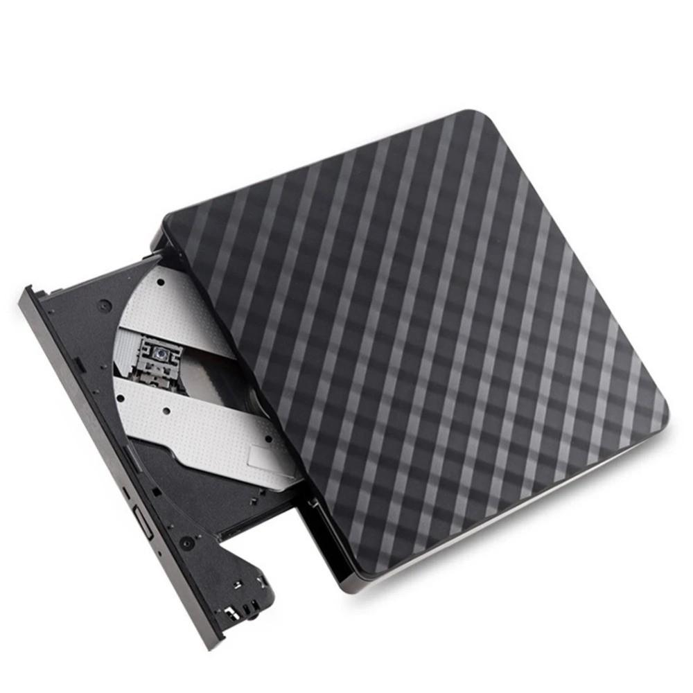 Portable DVD Burner Drive USB3.0 External DVD Drive 2 In 1 External DVD Writer  Laptop
