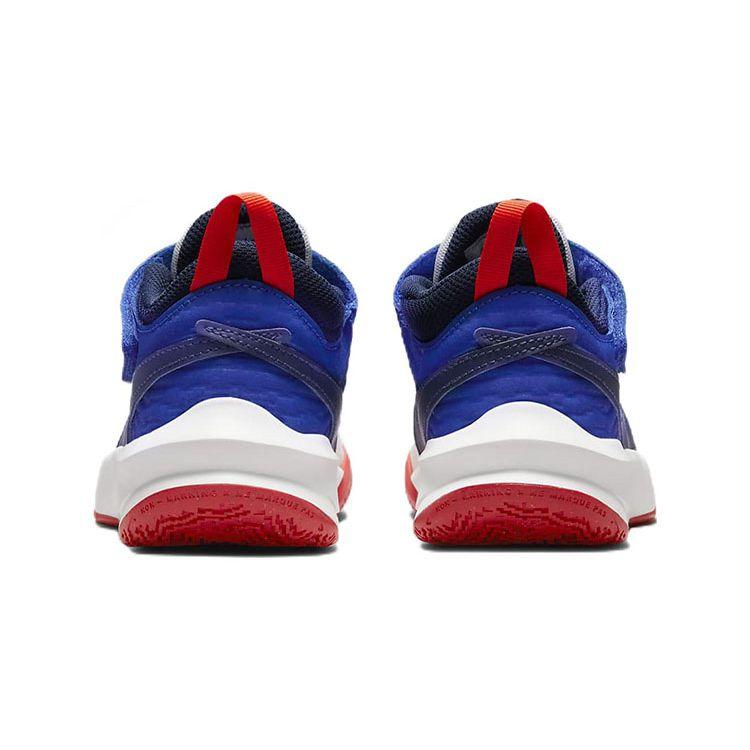 Детские кроссовки Nike Team Hustle D10 PS White Game Royal Summit — фото 5