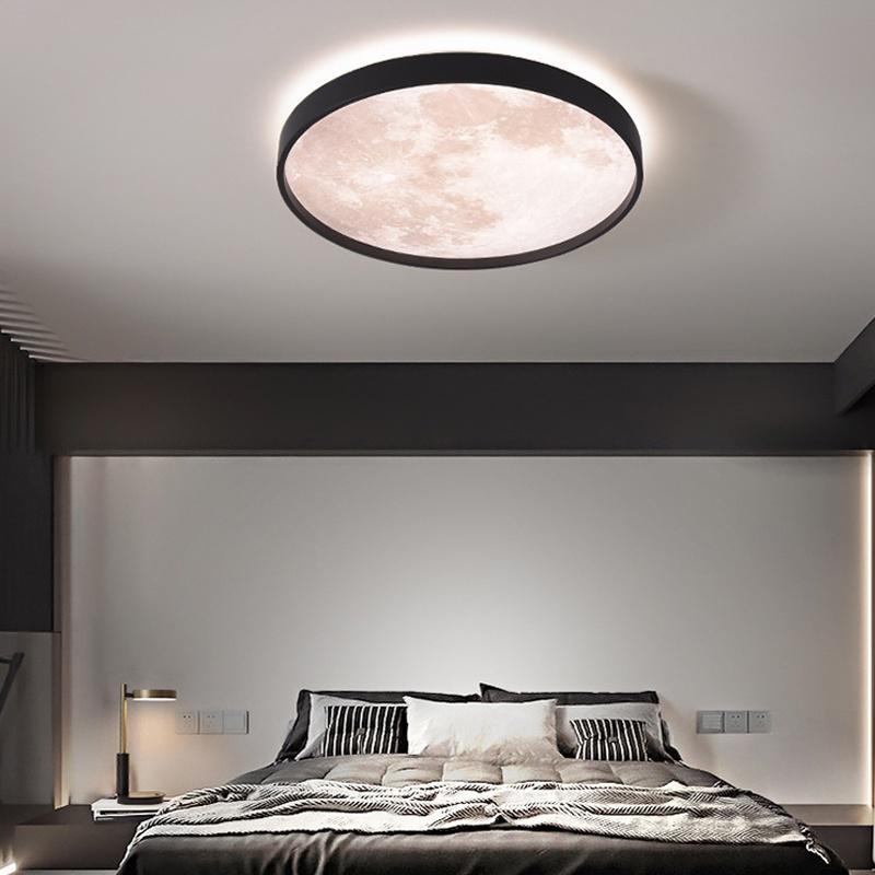 Modern LED Wall Lamp Moon Indoor Lighting For Bedroom Living Hall Room HOME Decoration Fixture Lights 18W, 24W Decorate Lusters Lamp 220V
