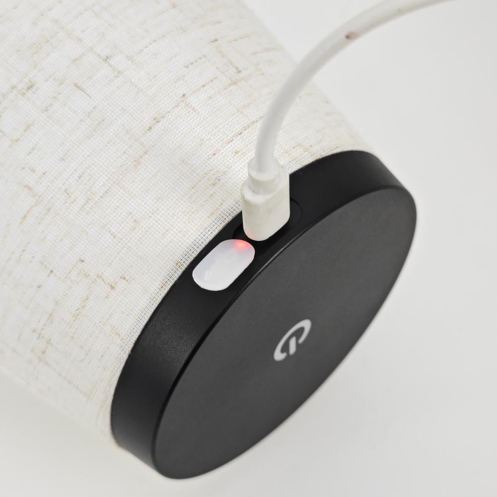 LED Table Lamps For Room Rechargeable Wireless Desk Lamp Study Office Light  3 Colors Touch Lamp Bedside Table For Bedroom Bar