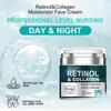 Retinol Collagen Cream for Face with 5% Hyaluronic Acid Anti-Aging Cream Anti-Wrinkle Reduce Fine Lines Lifting & Firming Cream 24-Hour Facial Care Su