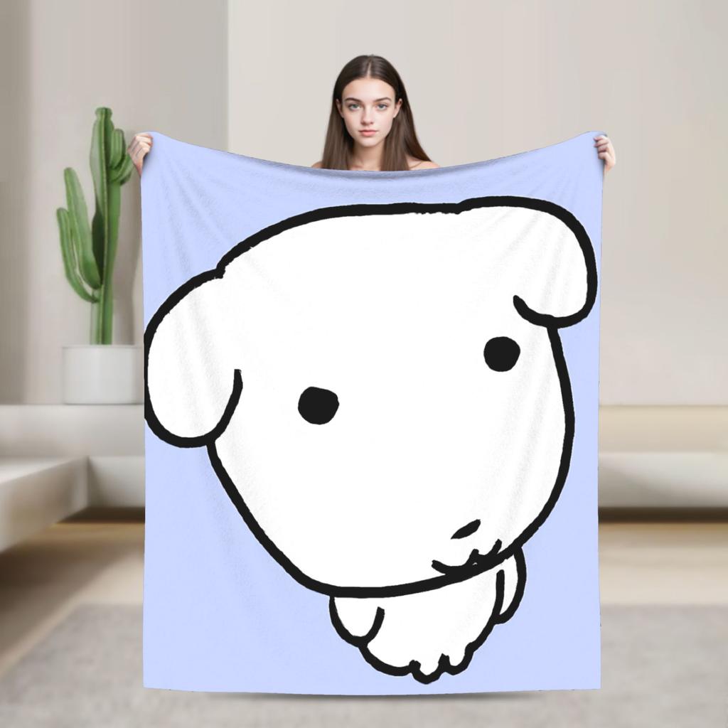 Cute GANADI Blanket  Soft Fashion Plush Throw Blanket For Couch Bed Camping Flannel Bedspread Bed Cover