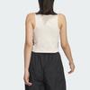 Adidas Originals 3-Stripes Padded Tank Top Women Tops Wonder-White JI6861