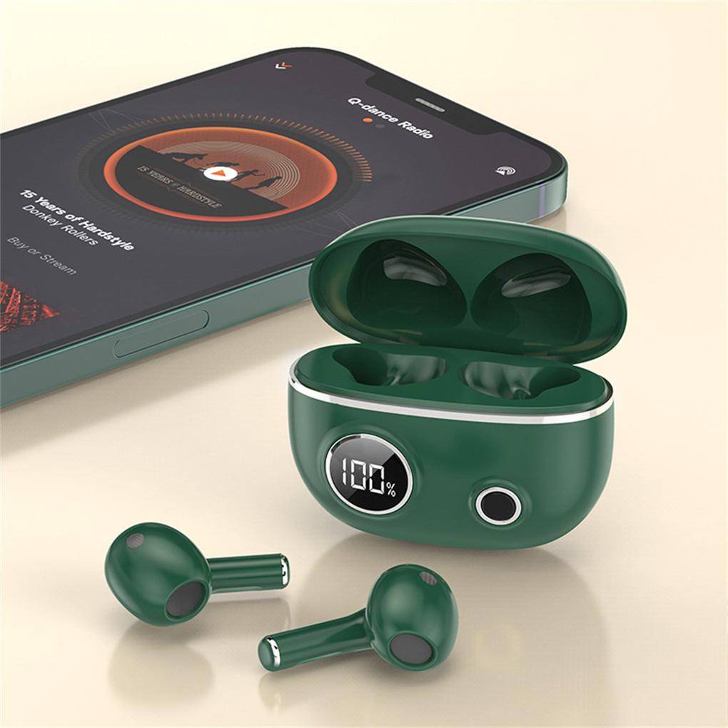 Wireless Earbud Bluetooth-compatible 5.0 Waterproof Portable Dynamic 300mAh 13mm 10m Earphone Music Listening Gaming Headset