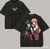 2026 Kill! Washed T-shirt 2026 New Model Personality Clothes Shirt Year Round Clothing Retro Fashion Vintage Loose Couples