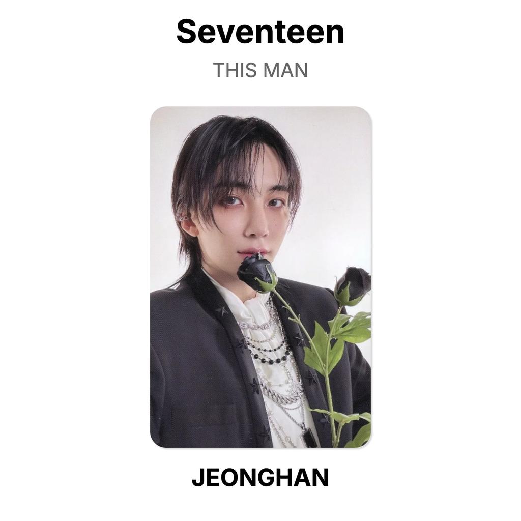 Seventeen THIS MAN Official Photocard
