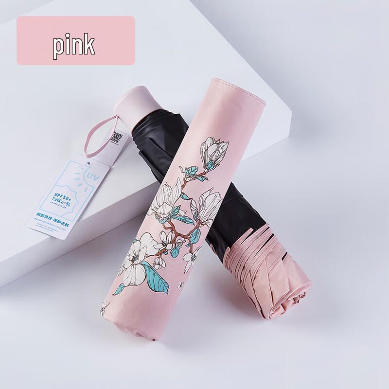 Paradise 3-Fold Black Glue Anti-UV Sun Rain Umbrella