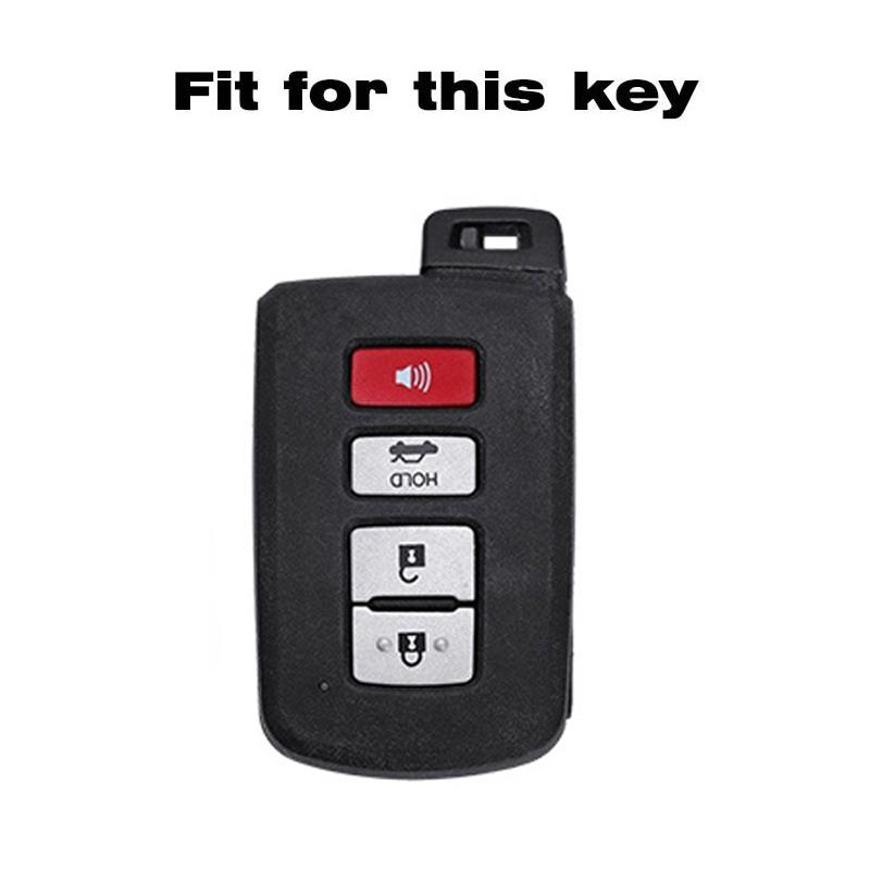 New Tpu Car Remote Key Case Cover Shell For Toyota Corolla Camry Rav4 Highlander Auris Chr Avalon Land Cruiser Protected Fob Bag