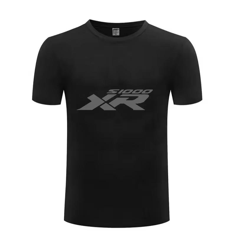 High Quality S1000XR T Shirt Men Print New LOGO Tee Cotton Summer Short Sleeve Round Neck Tops Casual Clothing Unisex Oversized
