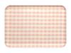NR Tray L 39cm Standard Collection Milky Check Pink Microwave Safe Tray Serving Tray Stylish Kitchen Accessories Plastic Large Small Square Rectangle