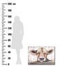 3D metal picture LOFT NATURE CALF 90x60