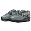 New Nike Air Max 90 Multi Swoosh Smoke Grey Mandarin FN7810-001