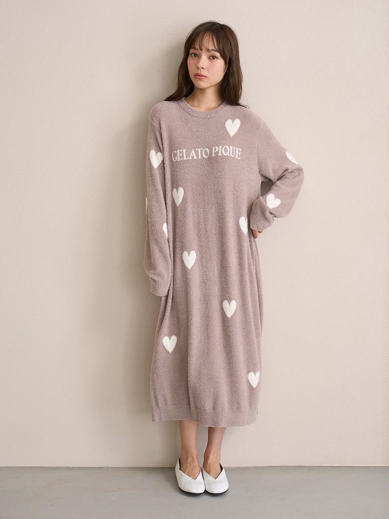 Gelato Pique Hot Smoothie Heart Jacquard Dress Pwno254109