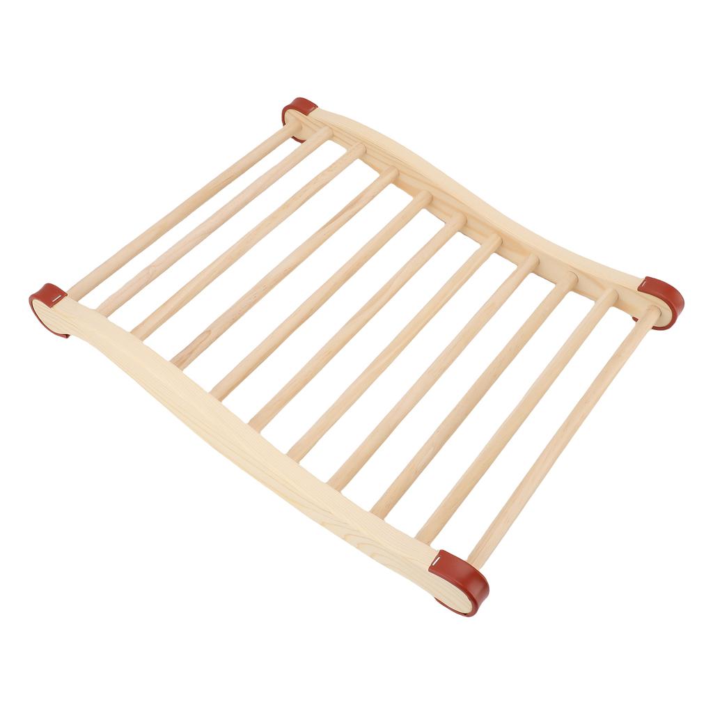 Schienale Sauna Accessori Sauna Legno Antiscivolo Design Confortevole a Forma di S Schienale Sedia Sauna