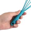 1pc 6-inch Mini Children's Silicone Egg Beater Household Manual Cream Egg Mixer Kitchen Baking Tool
