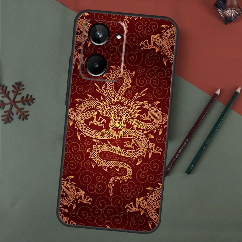 DRAGON TATTOO JAPANESE Case For Realme C75 C65 C67 C71 C63 C61 C55 C51 C53 C35 11 12 13 14 15 Pro Plus GT6 GT7 Pro
